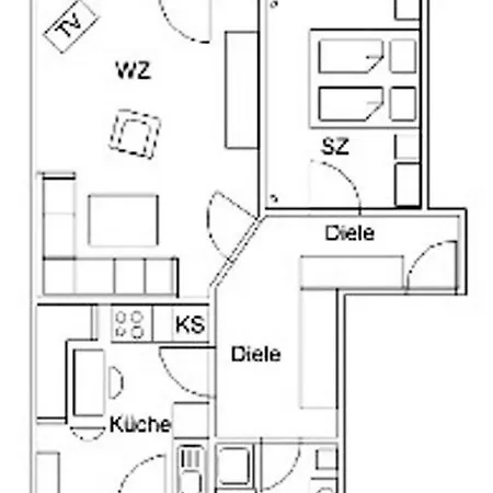Bohn-ferienwohnungen Apartmán Mosbach (Fulda)